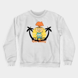 OVER THINKING, Band merchandise, beach shirt, skate design Crewneck Sweatshirt